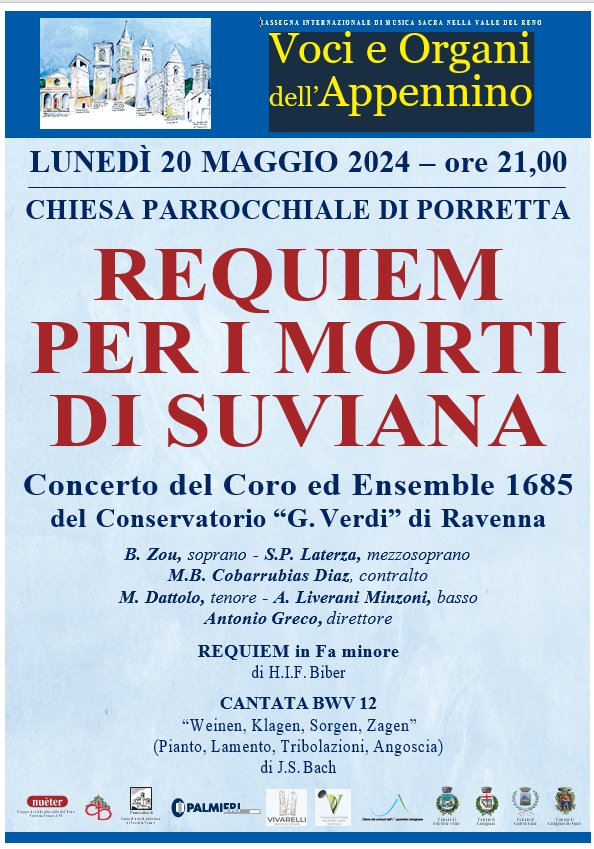 Requiem morti Suviana Lunedi 20 maggio 2024